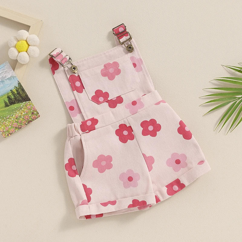Floral Pop Dungarees