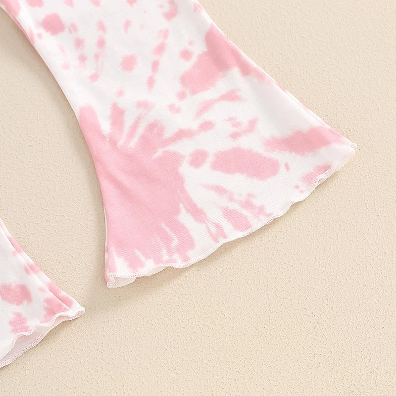 Tie-Dye Flares Set