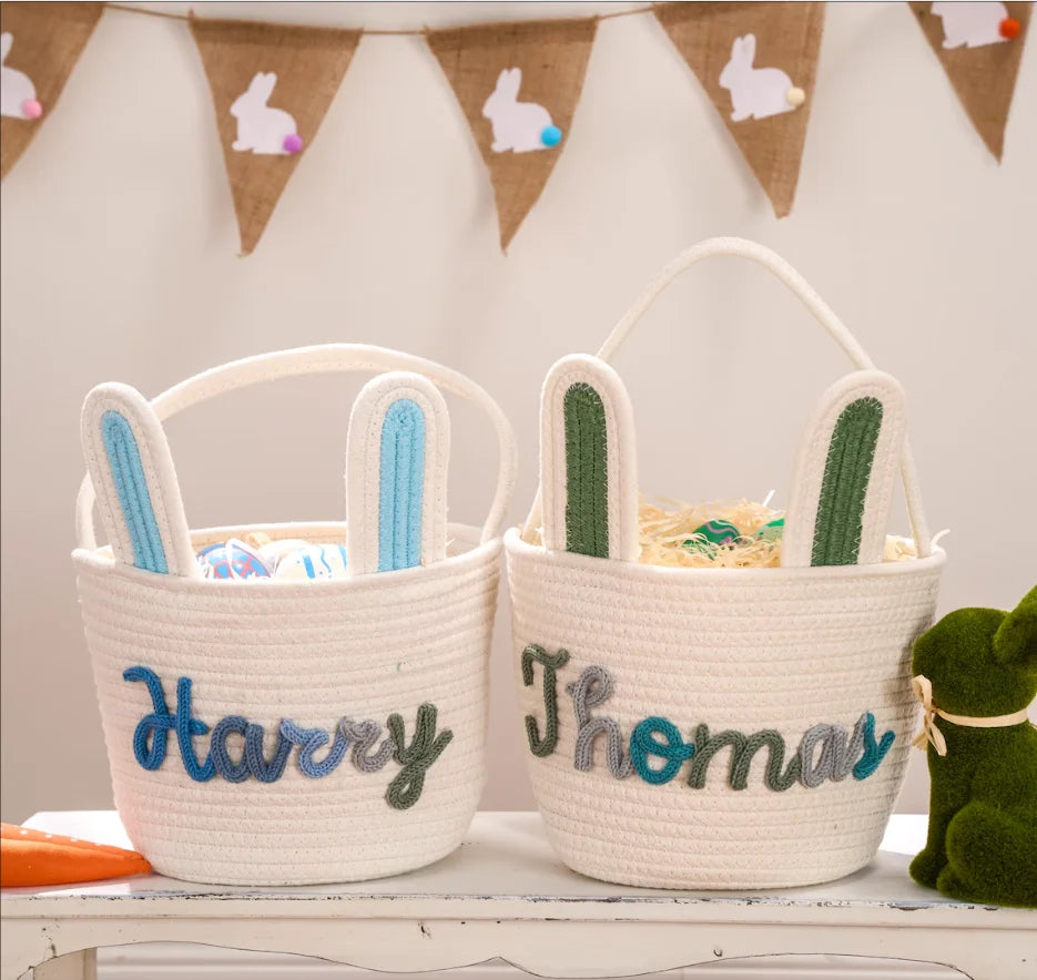 Personalised Easter Egg Hunt Basket