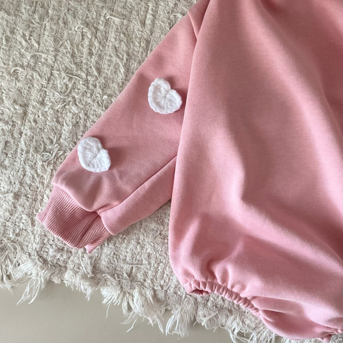 Crochet Heart Romper