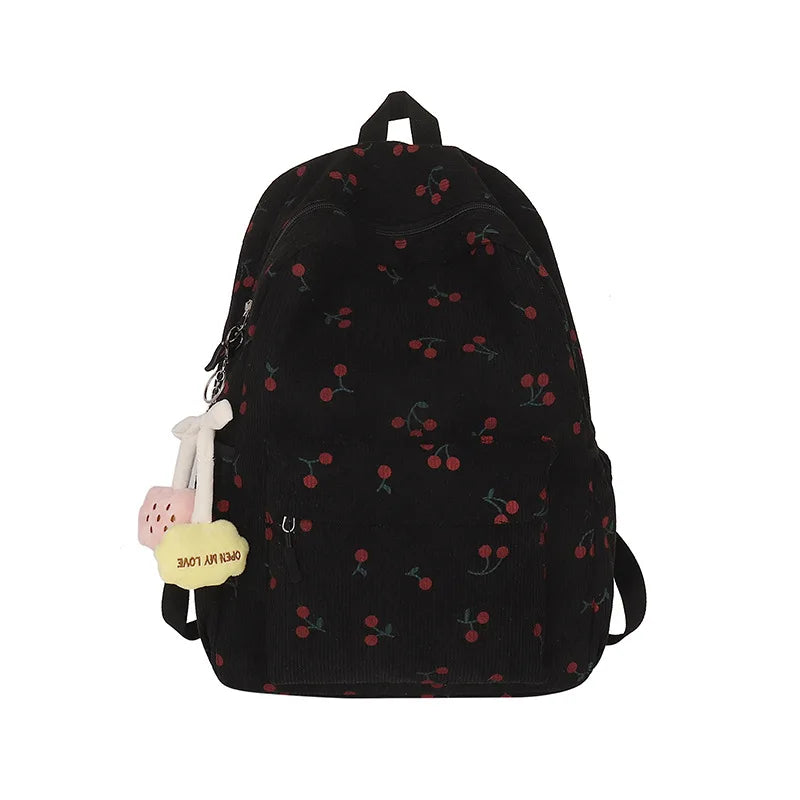Personalised Corduroy Patterned Backpacks