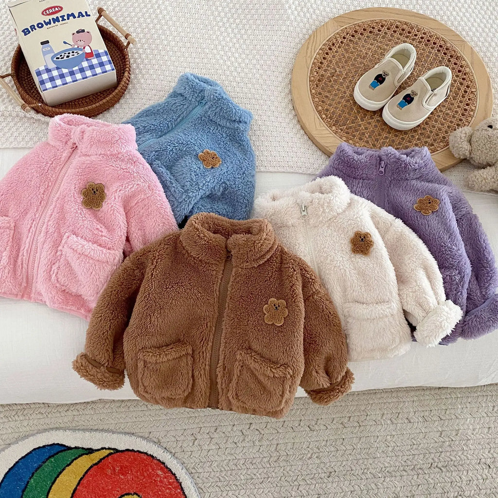 Fuzzy Bear Fleece Jacket