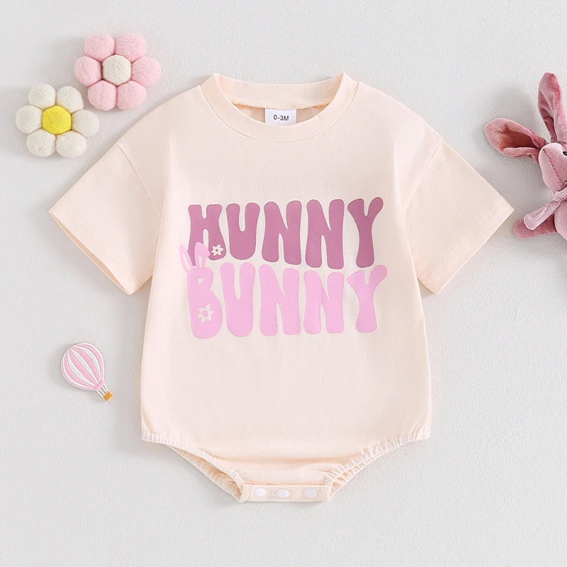 Pink Hunny Bunny Romper