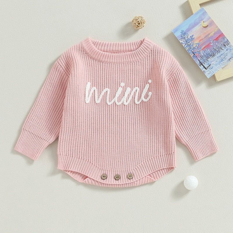 Mini Embroidery Romper