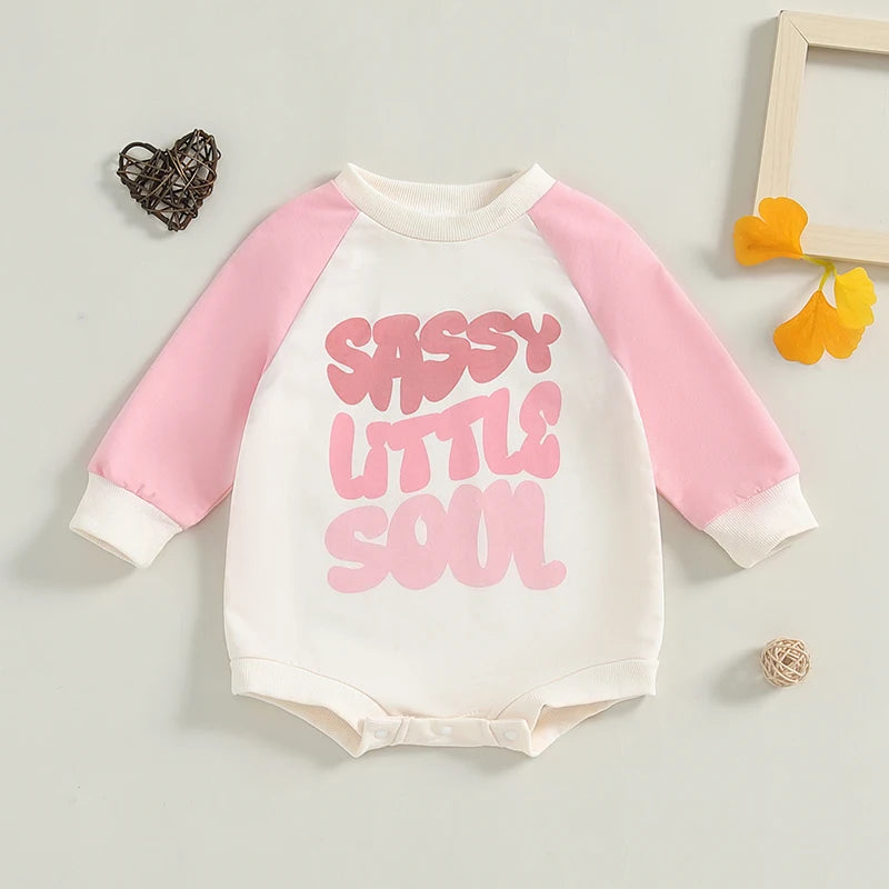 Sassy Little Soul Contrast Romper