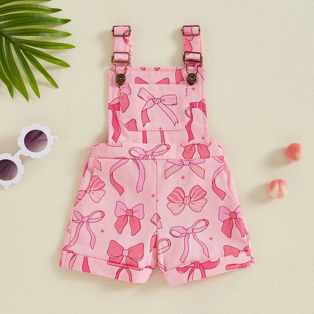 Bowknot Dungarees