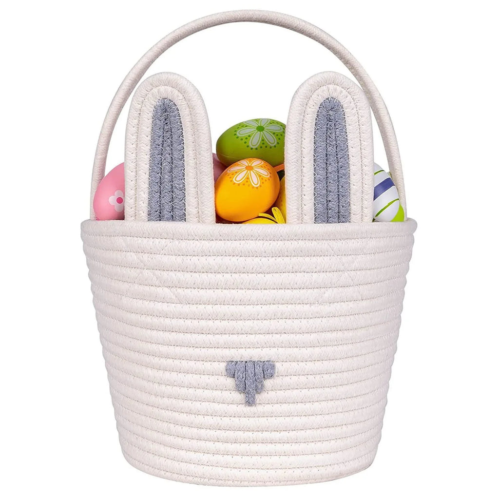 Personalised Easter Bunny Yarn Basket