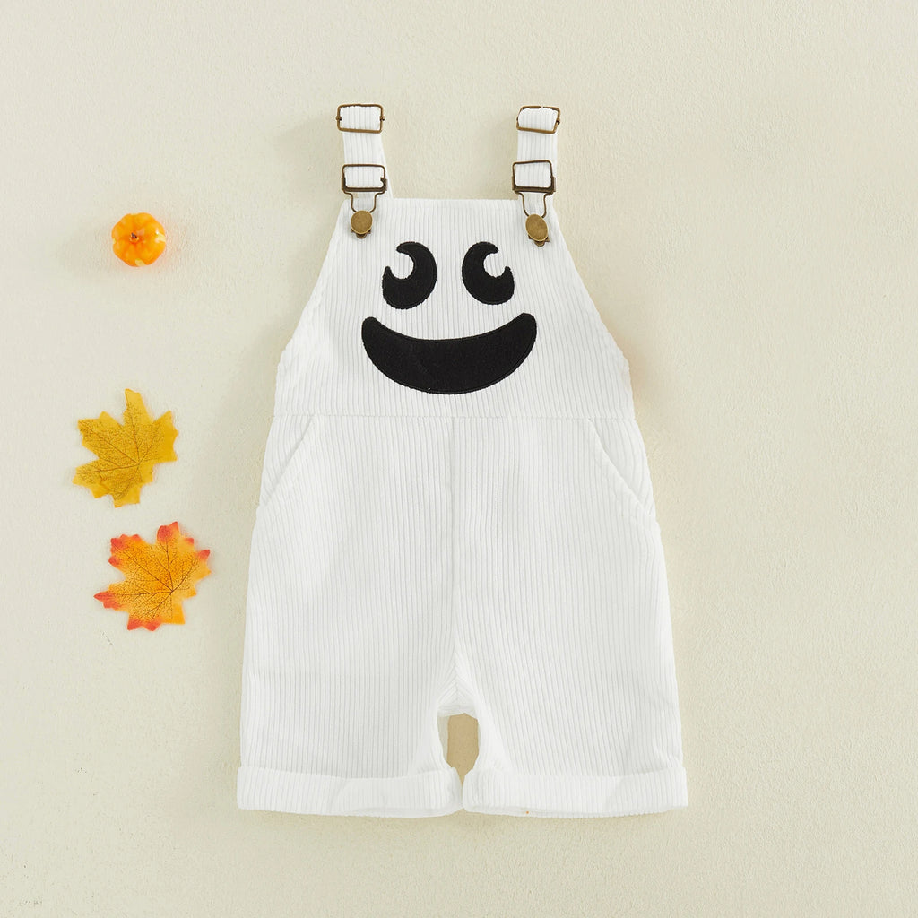 Ghost/Pumpkin Corduroy Dungarees