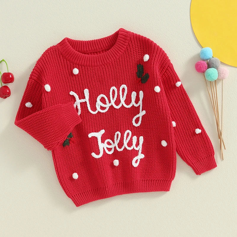 Holly Jolly Pom Pom Jumper