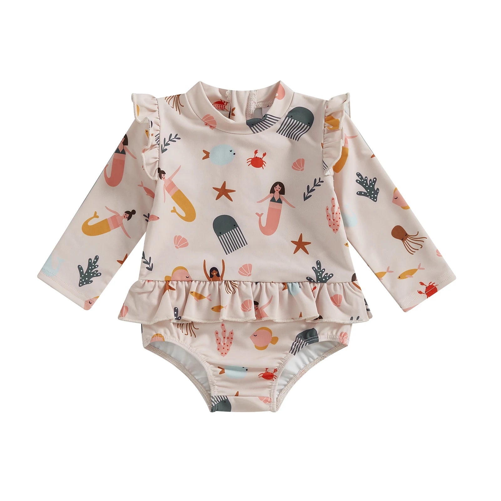 Under the Sea Ruffle Swimsuit