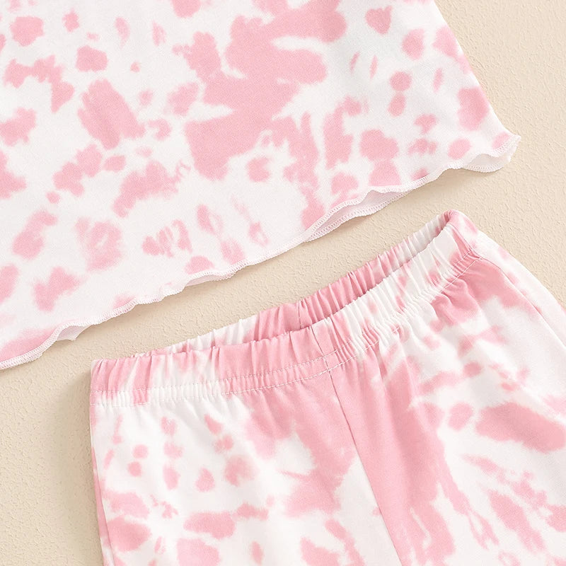 Tie-Dye Flares Set