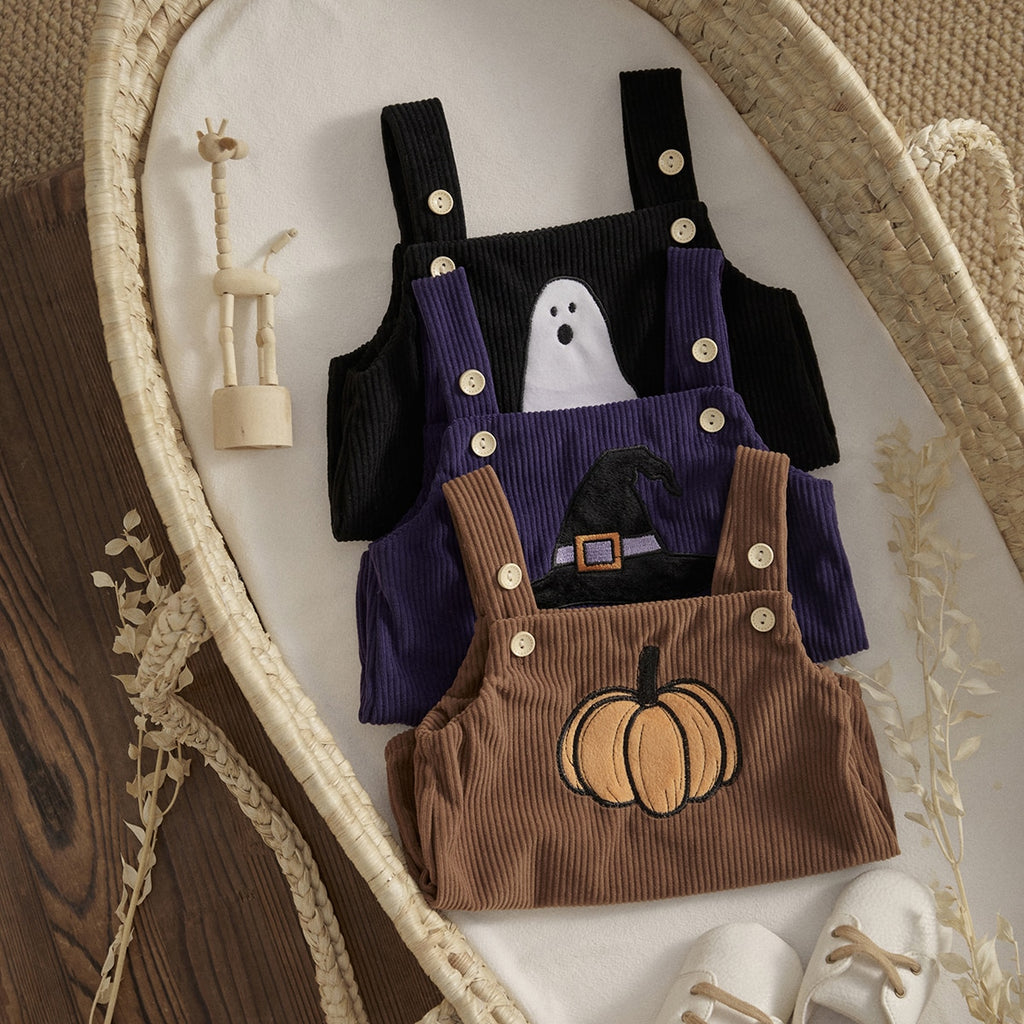 Halloween Corduroy Romper