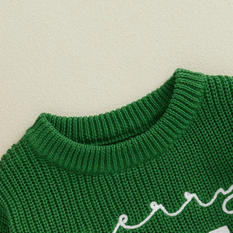 Merry Mini Embroidery Jumper