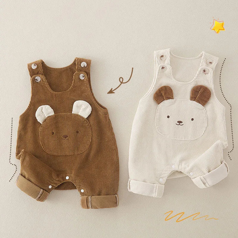 Bear Corduroy Dungarees