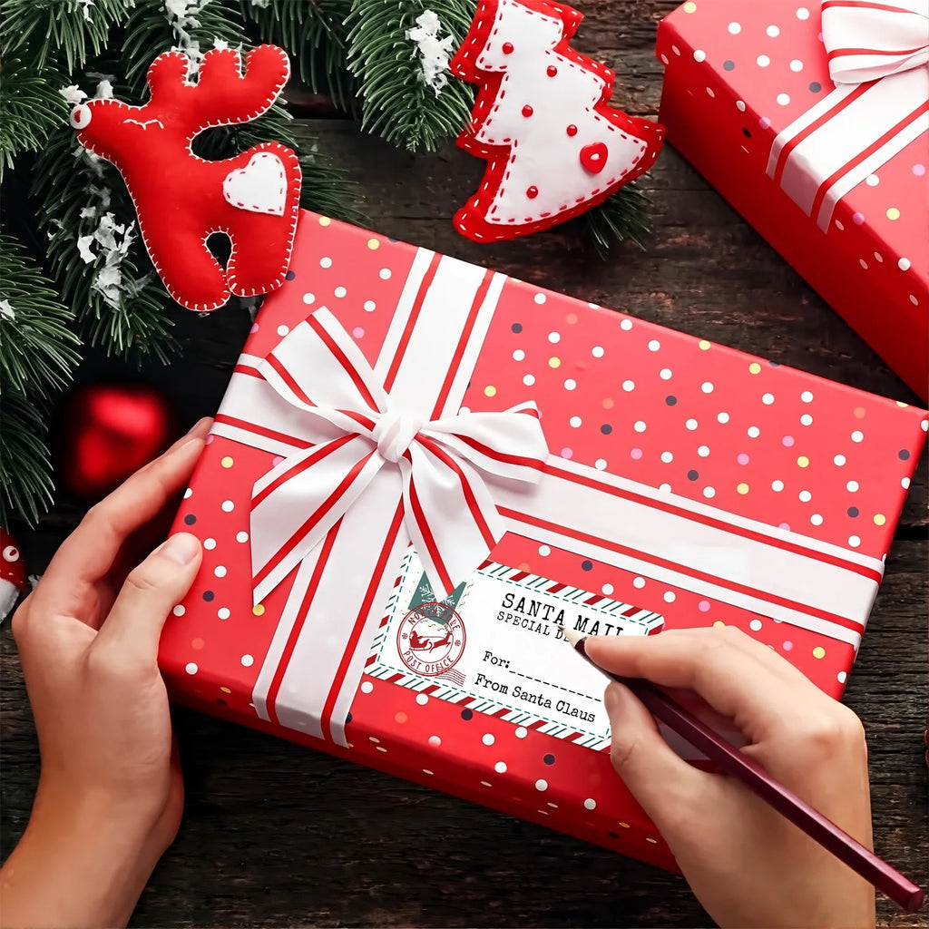 Santa Mail Special Delivery Stickers