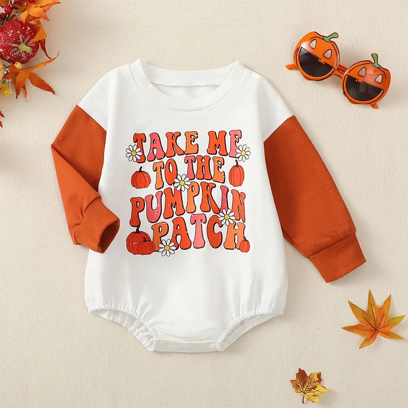 Take Me To The Pumpkin Patch Romper