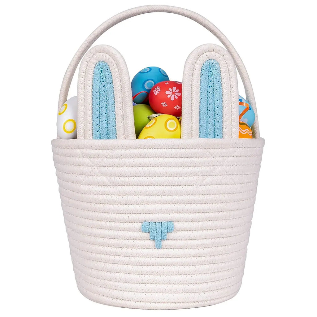 Personalised Easter Bunny Yarn Basket