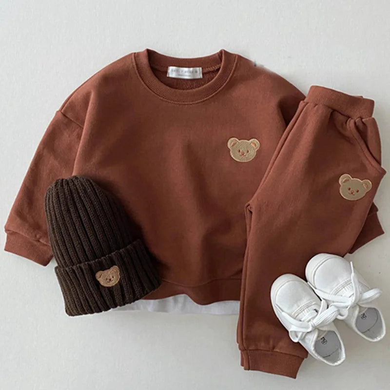 Personalised Embroidery Bear Tracksuit