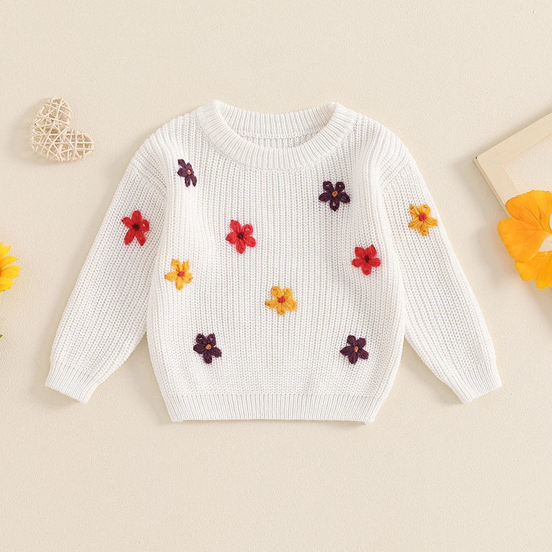 Autumn Daisies Pullover