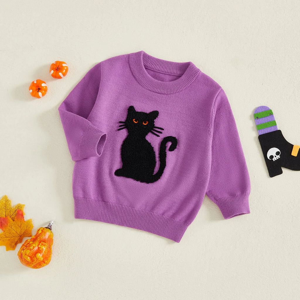 Black Cat Jumper