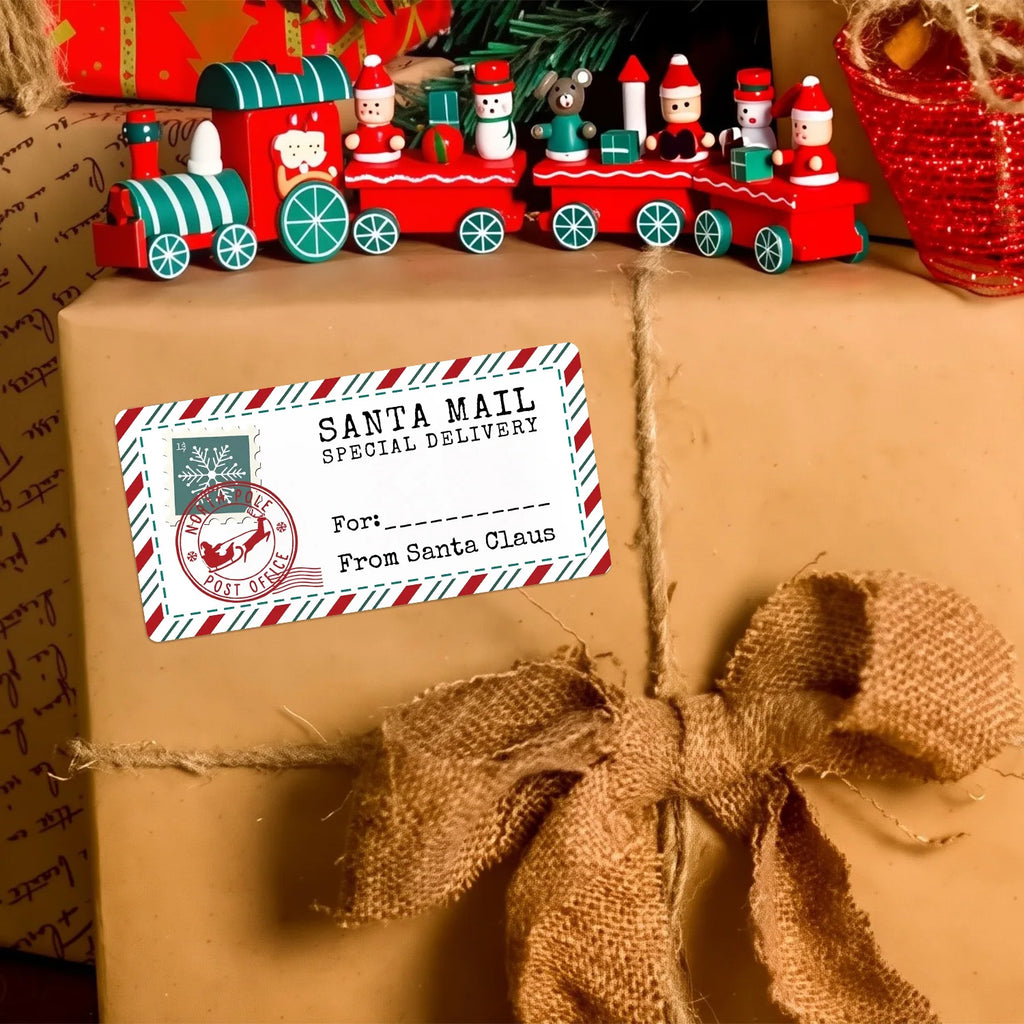 Santa Mail Special Delivery Stickers