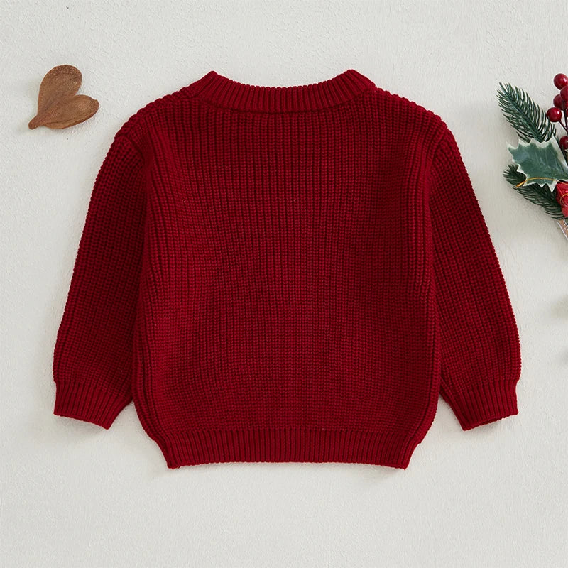 Candy Cane Heart Jumper