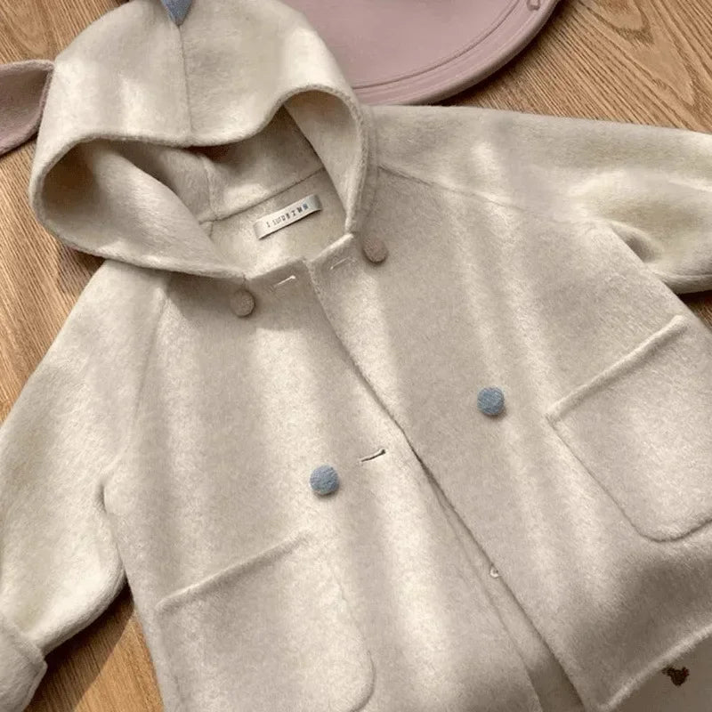 Two Tone Pastel Bunny Coat