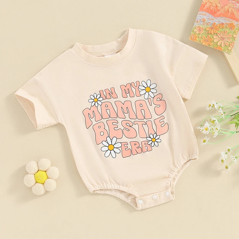 In My Mama's Bestie Era Romper