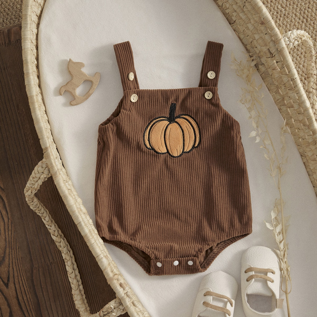 Halloween Corduroy Romper