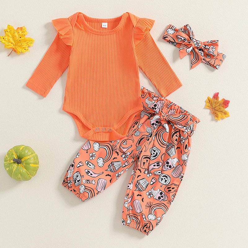 Halloween Print 3 Piece Set