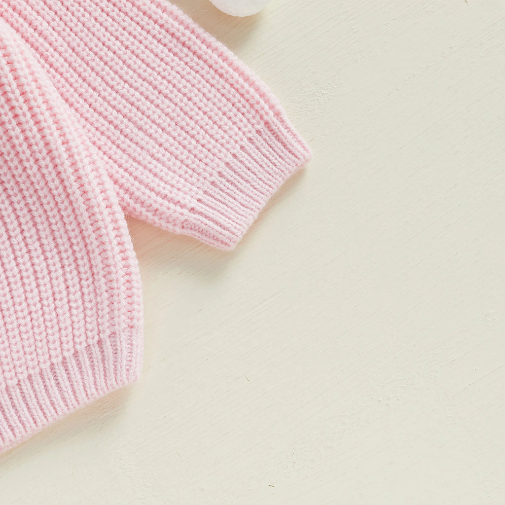 Cherry Embroidery Pullover