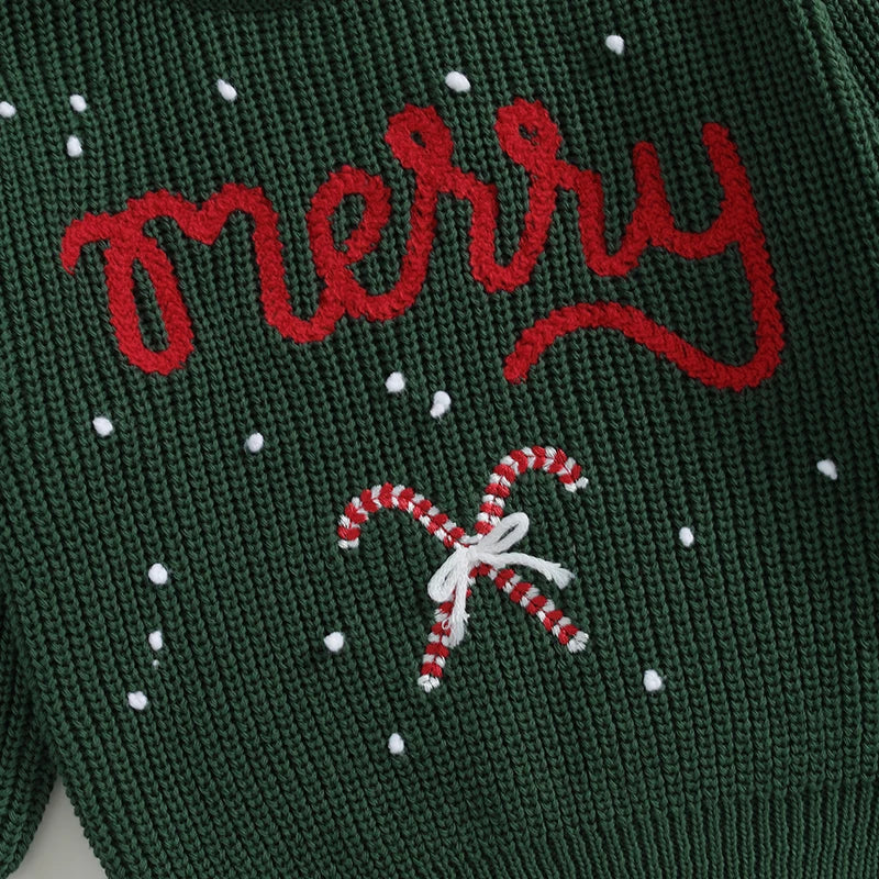 Candy Cane Merry Jumper