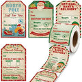 Santa's Special Delivery Roll Stickers