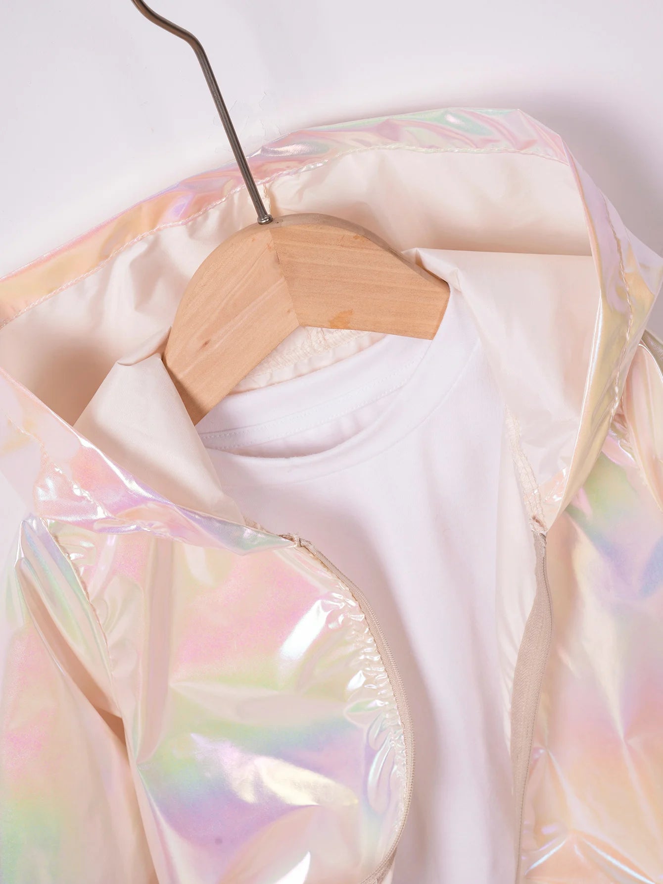 Metallic Windbreaker