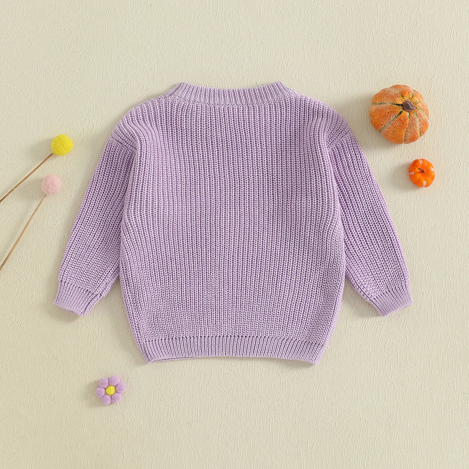 Friendly Ghost Knit Pullover