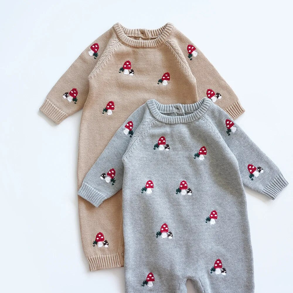 Toadstool Knit Romper