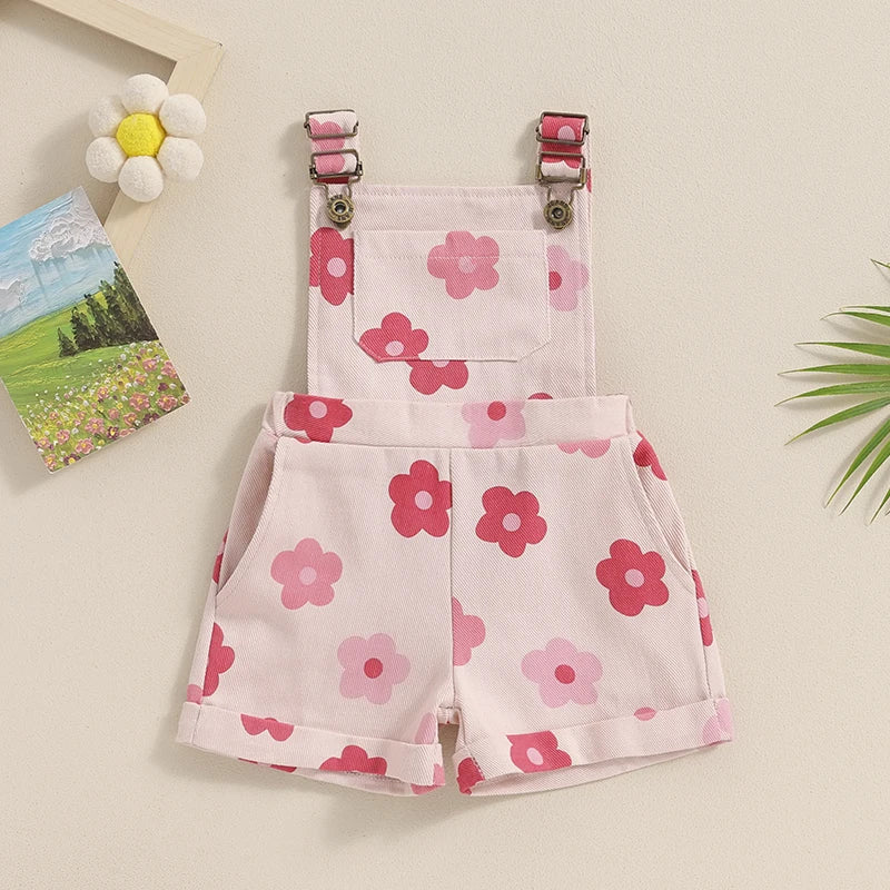 Floral Pop Dungarees