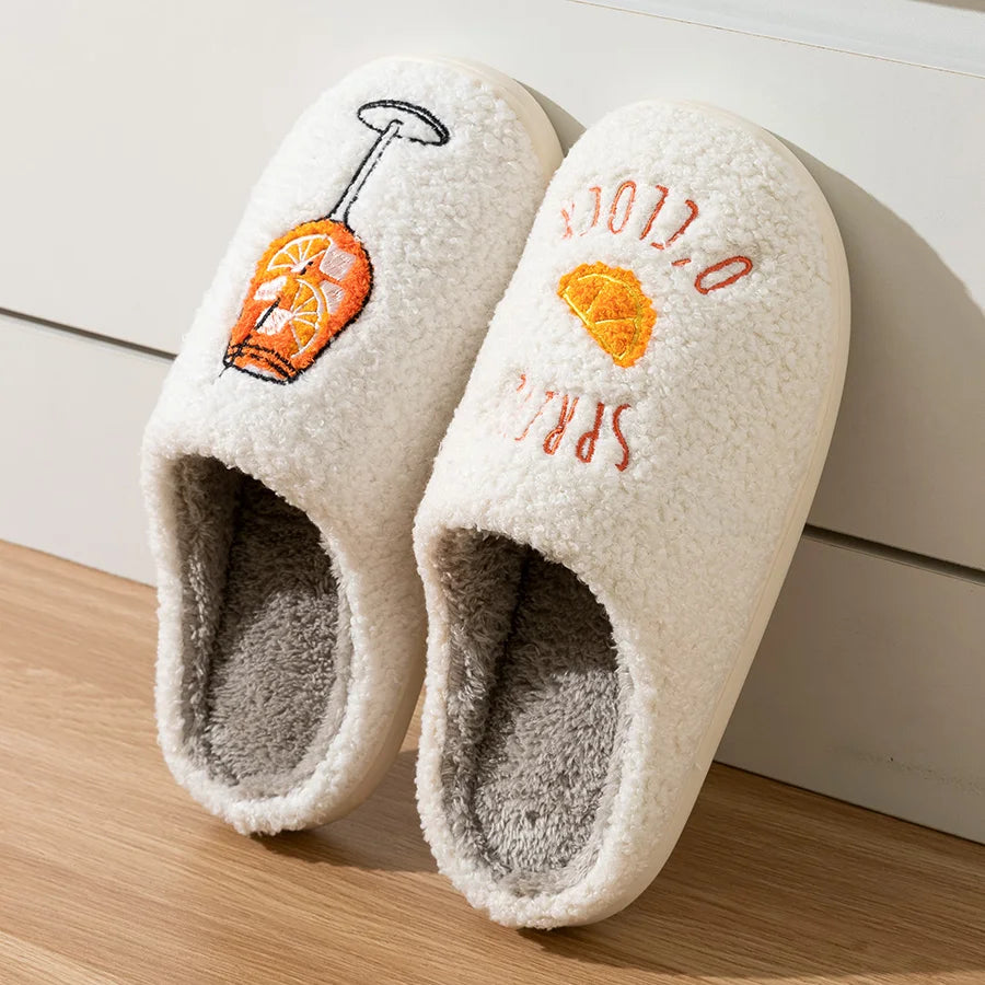 Spritz O’Clock Fluffy Slippers