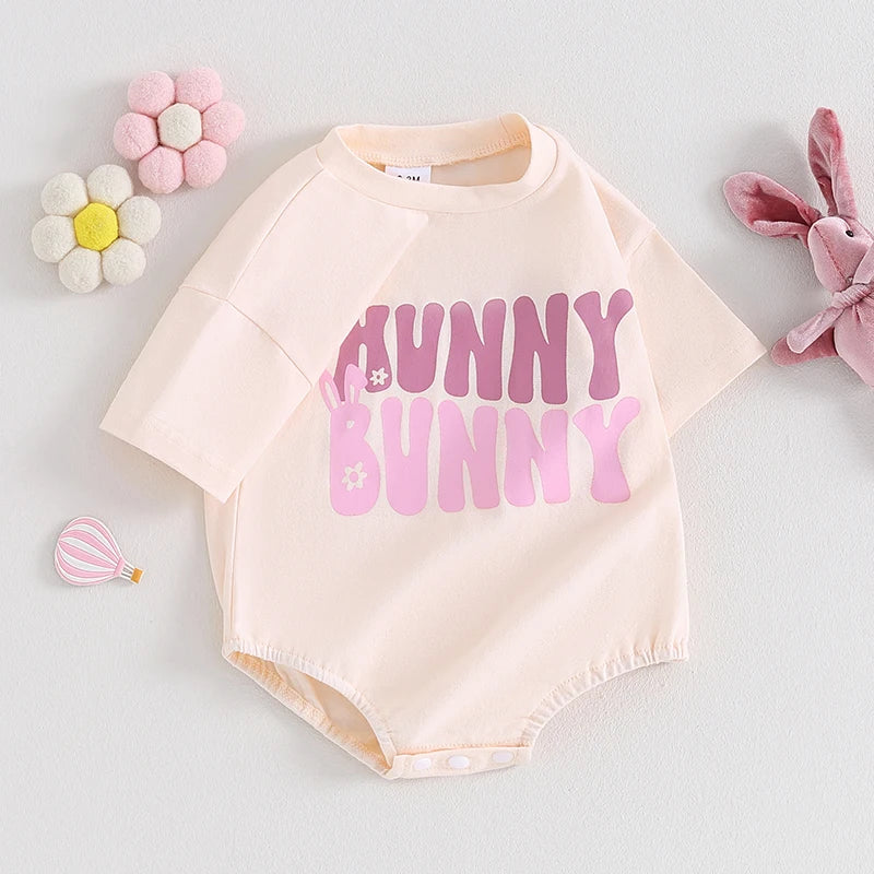 Pink Hunny Bunny Romper