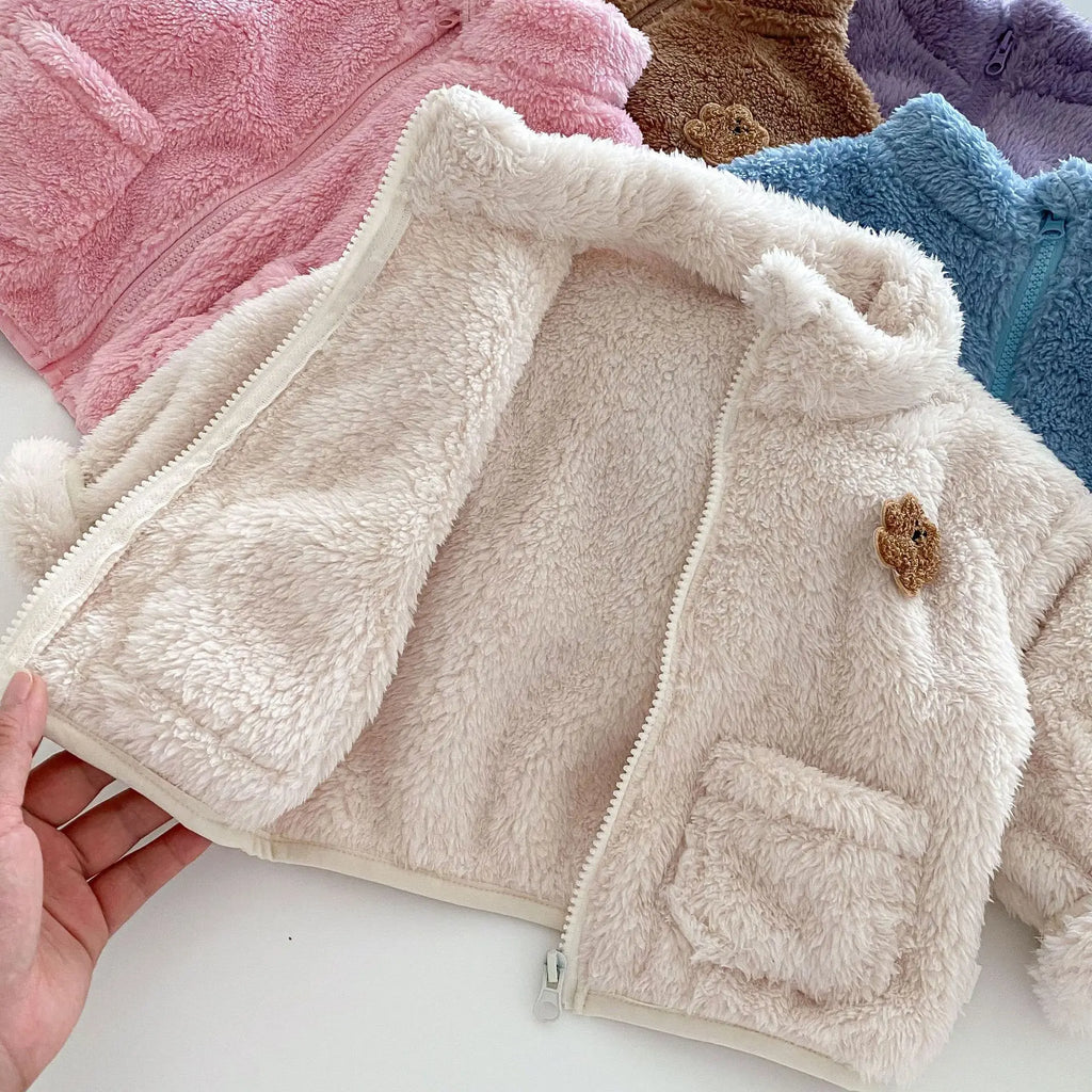 Fuzzy Bear Fleece Jacket