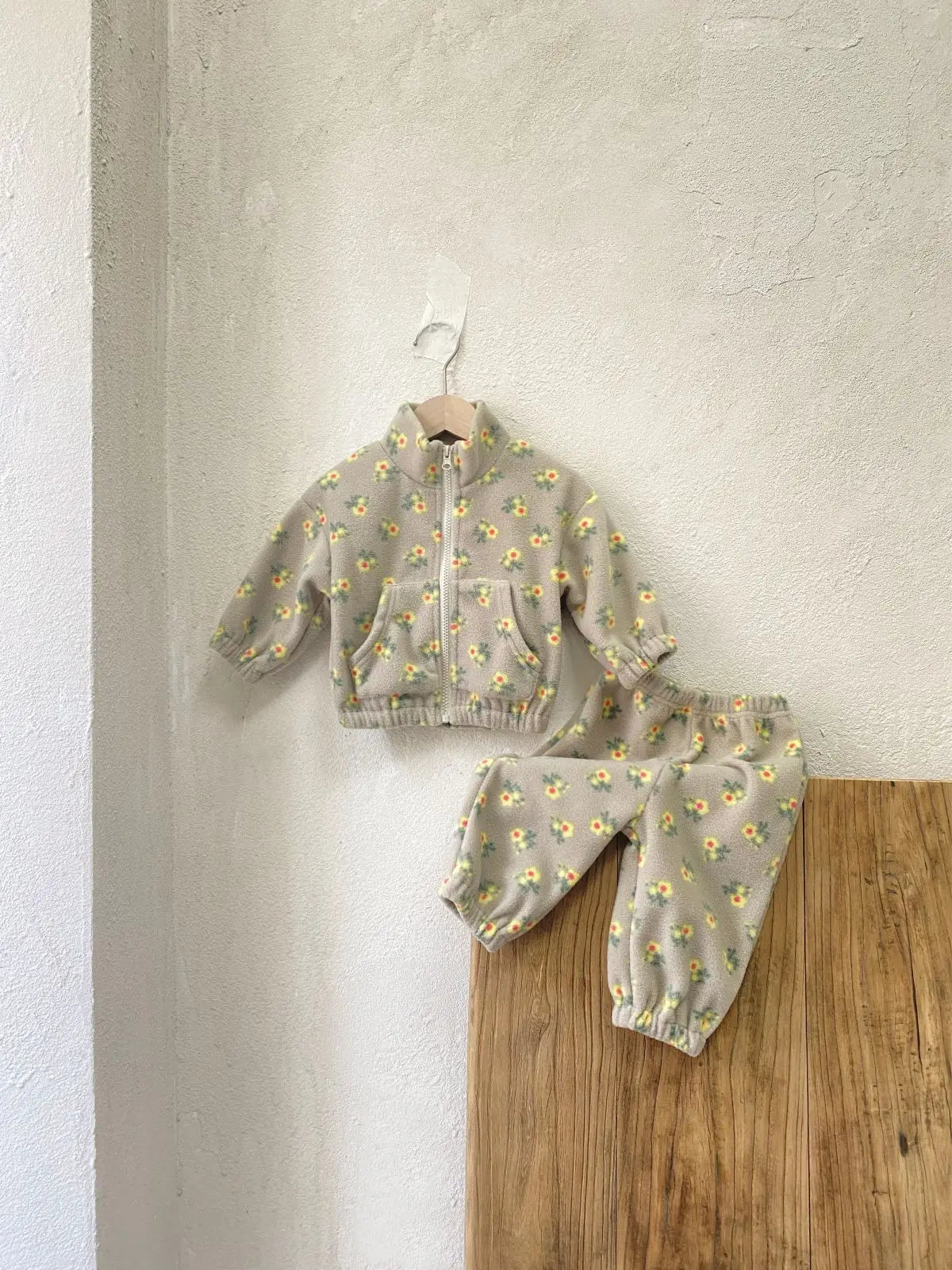 Floral Fleece Tracksuit