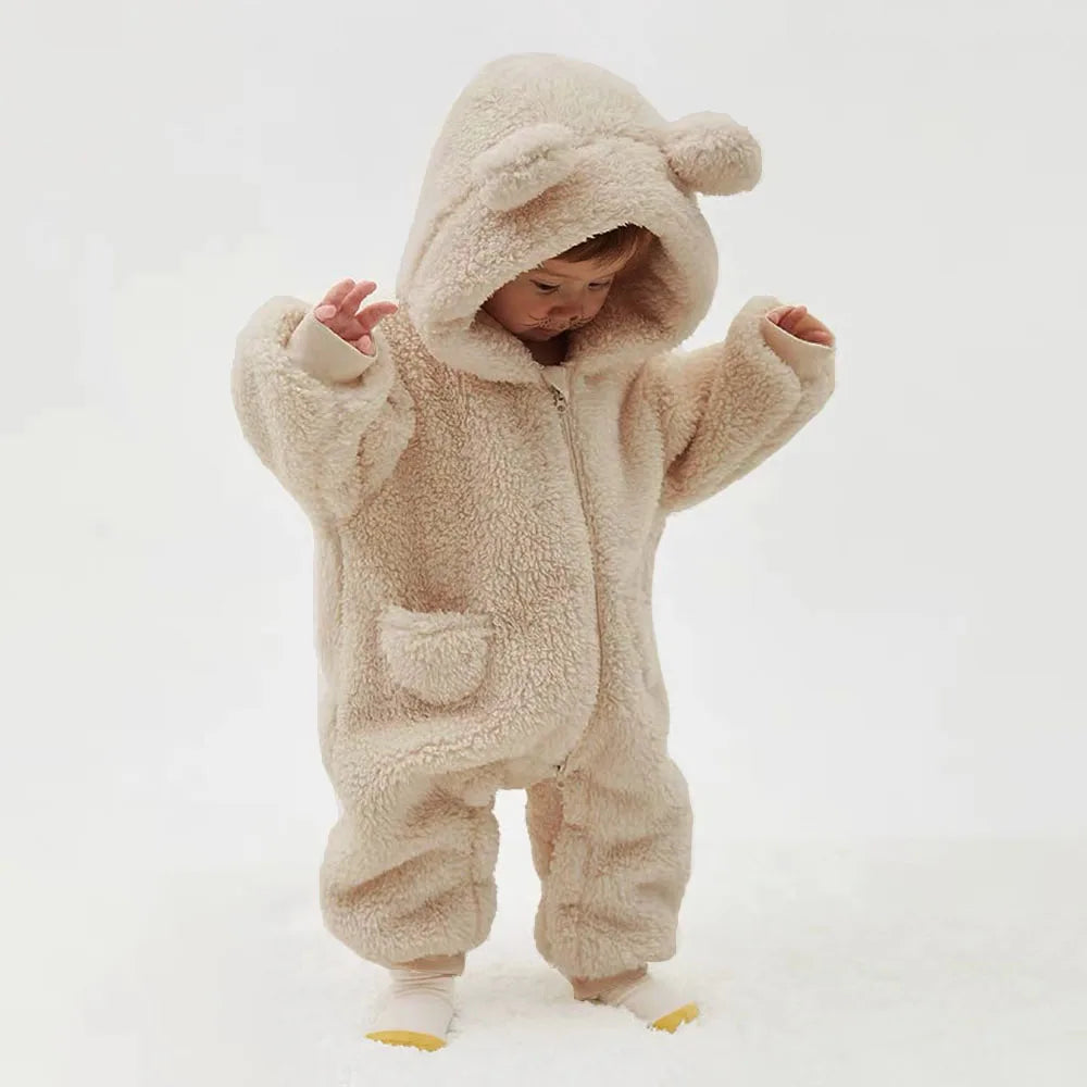 Baby Bear Fleece Jumpsuit