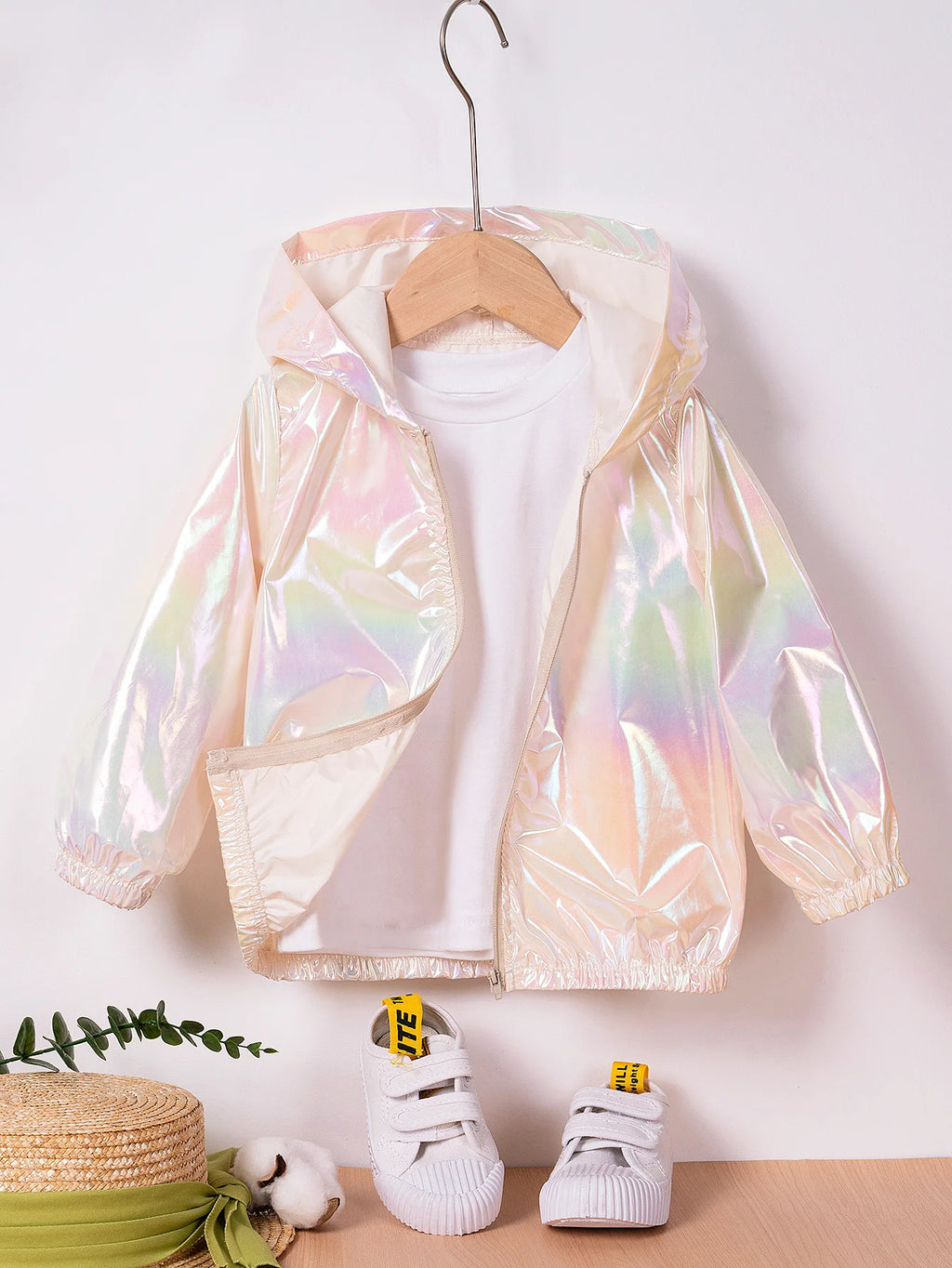 Metallic Windbreaker