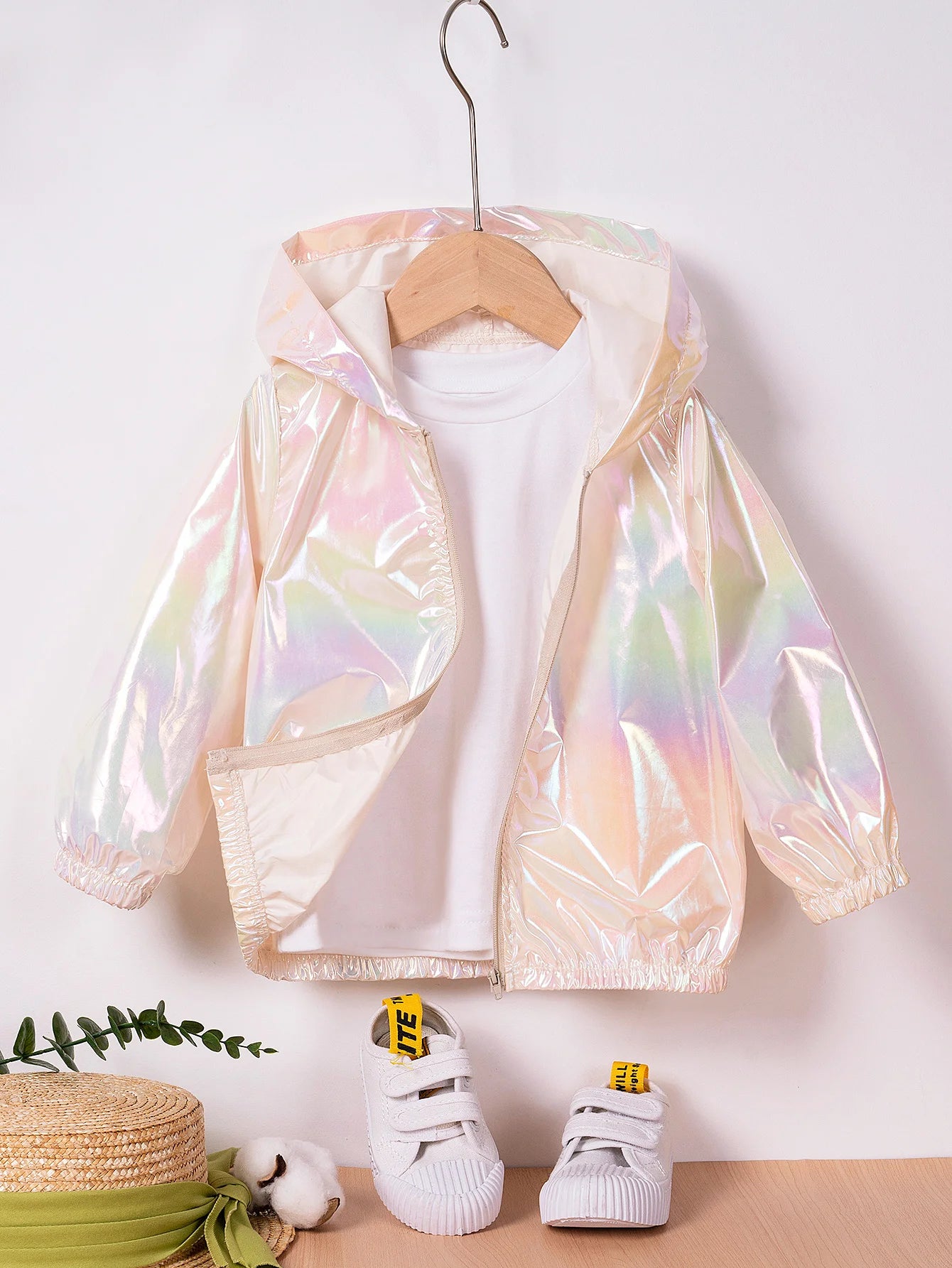Metallic Windbreaker