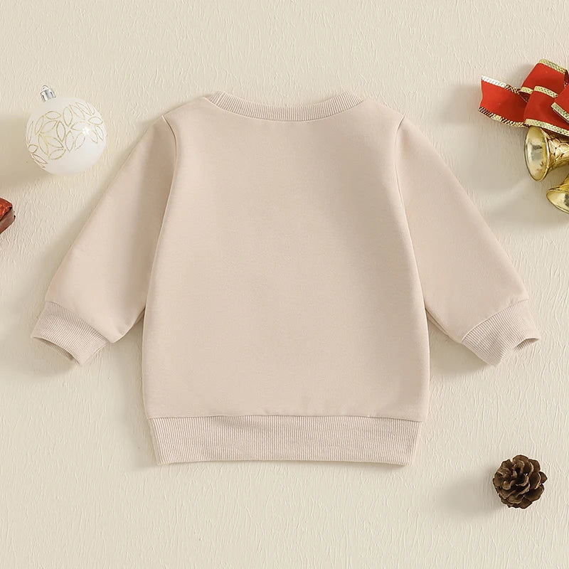 Santa Baby Sequin Pullover