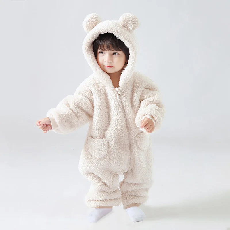 Baby Bear Fleece Jumpsuit