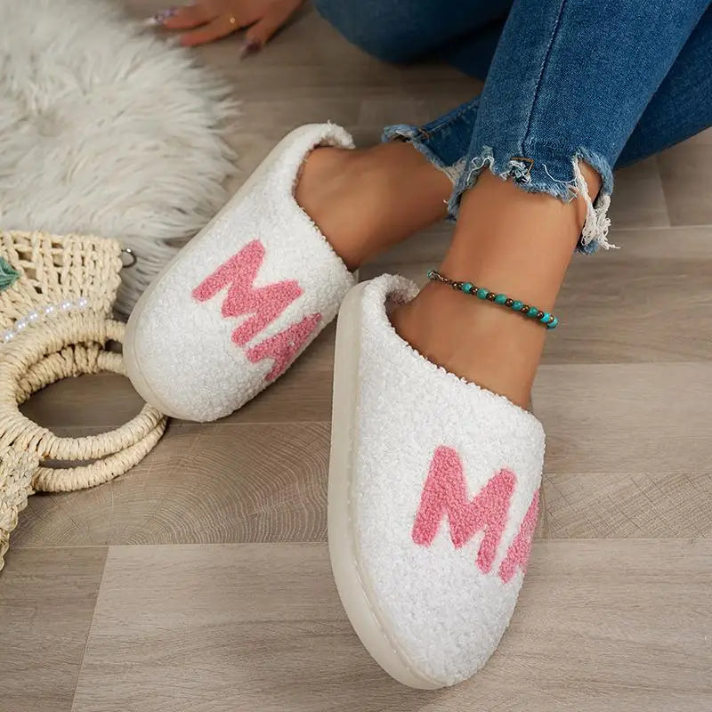 Mama Fluffy Slippers