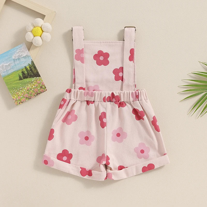 Floral Pop Dungarees