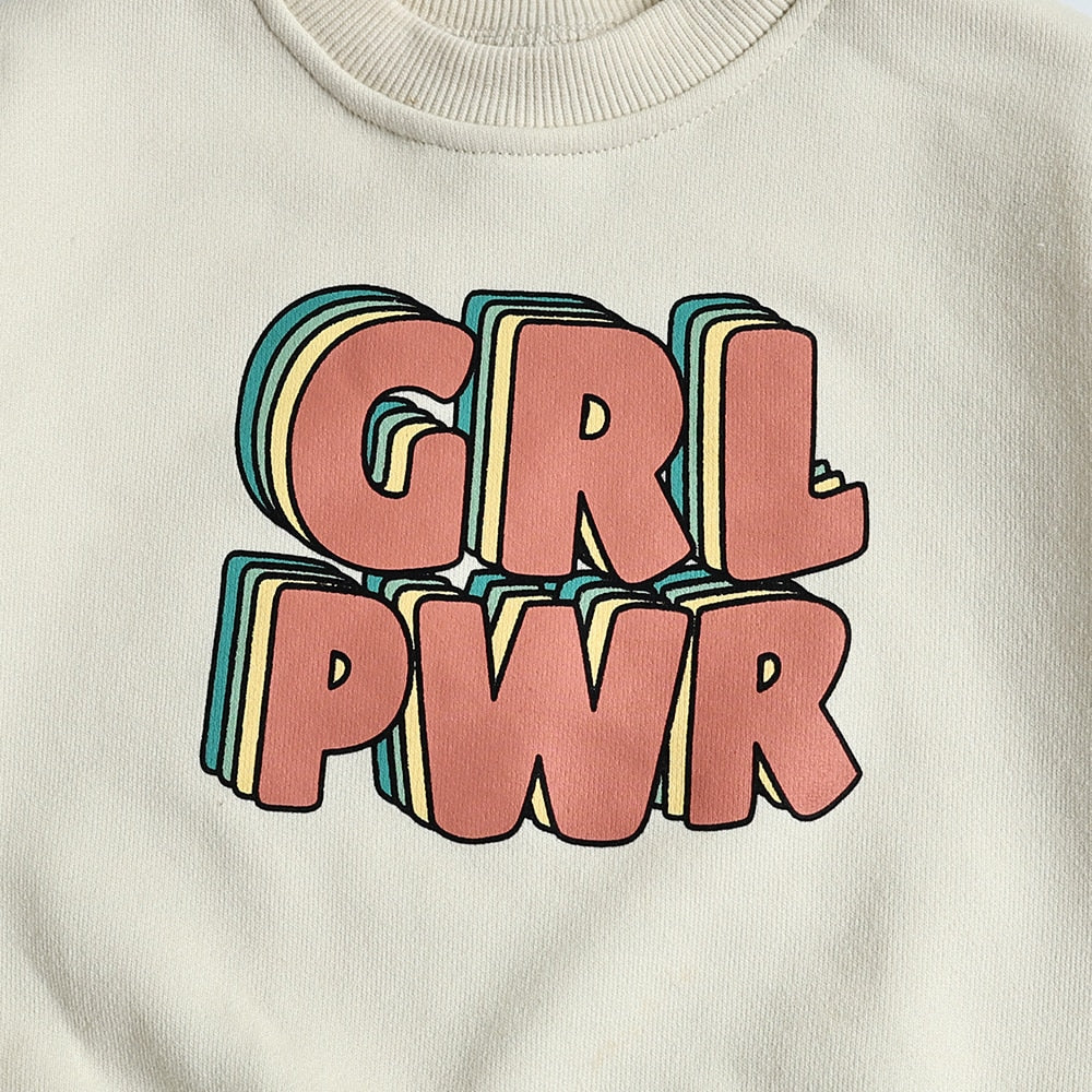 GRL PWR Romper / Sweatshirt