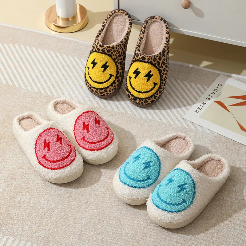 Smiley Face Slippers